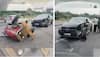 SHOCKING: Tractor breaks into half after accident with Mercedes-Benz, Internet is amused - Watch Video