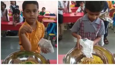 Class 2 students making bhelpuri in Mumbai school goes viral: Watch video