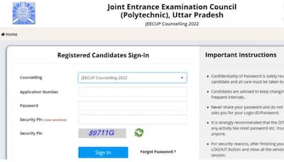 JEECUP Counselling 2022 Round 4 Seat allotment result RELEASED at jeecup.admissions.nic.in- Direct link here