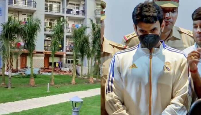 Shrikant Tyagi case: Palm trees back in Noida society; &#039;remove them in two days&#039;, warn officials