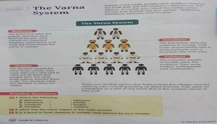 CBSE Class 6 History book criticised for 'CASTEIST' content, VCK Leader asks SC, ST Not Part of Hinduism? 