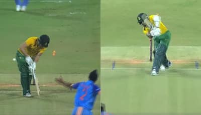 WATCH: Arshdeep Singh, Deepak Chahar DESTROY South Africa's top order in 1st T20I