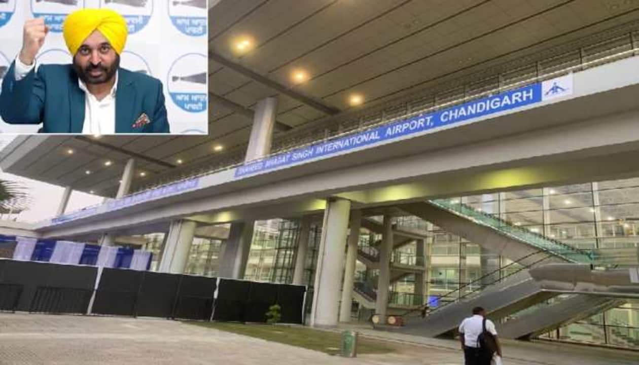 Punjab CM Bhagwant Mann seeks more international flights from Chandigarh's  Shaheed Bhagat Singh airport | Aviation News | Zee News