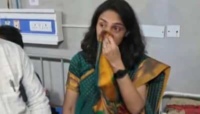 IAS officer breaks down on meeting child injured in bus accident: Watch