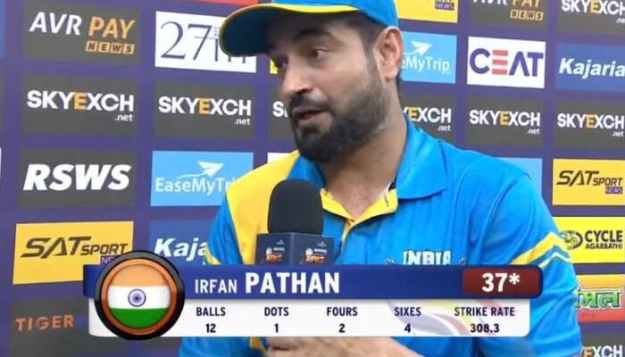Irfan Pathan's smashing innings, Naman Ojha's 90 seal final berth for India Legends in Road Safety World Series 2022 