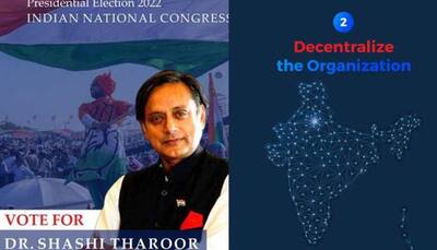Congress presidential election: Shashi Tharoor APOLOGISES for MAP Blunder, says 'not done on purpose'