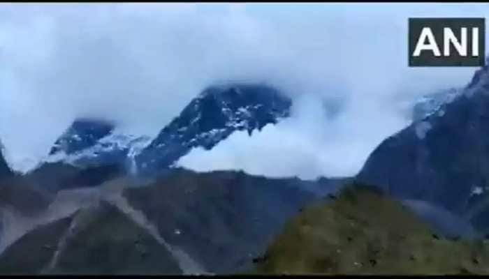 Uttarakhand: Avalanche occurs near Kedarnath Temple, no damage reported