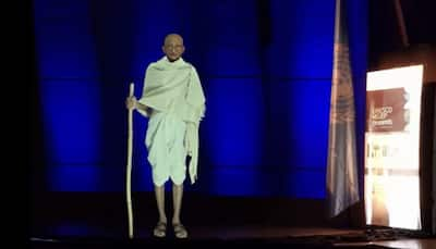 Mahatma Gandhi makes special appearance at UN, shares message on education