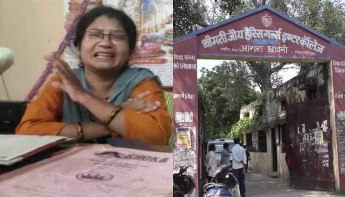 Agra school principal breaks down as she alleges harassment by Muslim teachers over dress code