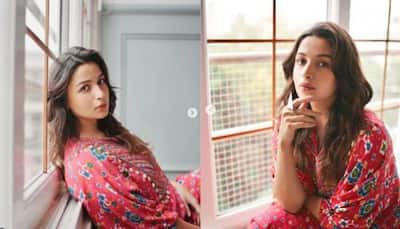 Alia Bhatt shares a glimpse from her maternity wear brand's photoshoot-Watch
