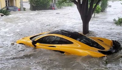 Hurricane Ian: McLaren P1 sportscar worth over Rs 1.22 crore drowned in flood-hit Florida