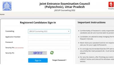 JEECUP Counselling 2022: Round 5 seat allotment result RELEASED at jeecup.admissions.nic.in- Direct link here