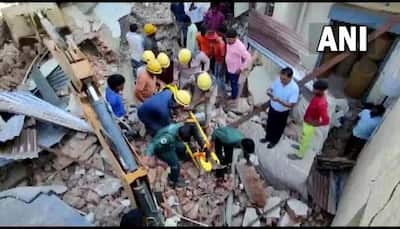 Building collapses in Gurugram's Udyog Vihar Phase I; 2-3 labourers fear trapped, rescue operation on