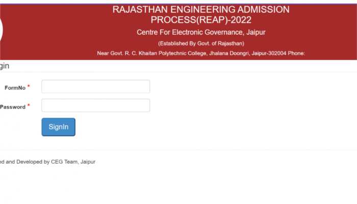 REAP 2022 Round 2 Seat Allotment Result RELEASED at reap2022.ctpl.io- Here’s how to check