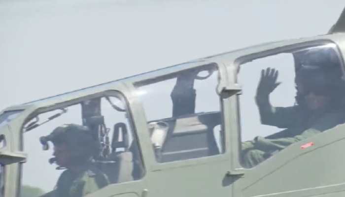 IAF names HAL-made LCH Helicopter as 'Prachand', Defence Minister Rajnath Singh takes a sortie: WATCH