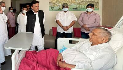 Mulayam Singh Yadav currently in Medanta Hospital's CCU; his condition is stable: SP