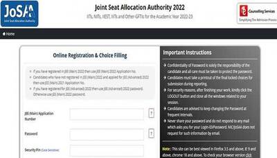 JoSAA Counselling 2022 Round 3 Seat Allotment Result RELEASED on josaa.nic.in- Direct link to check allotment here