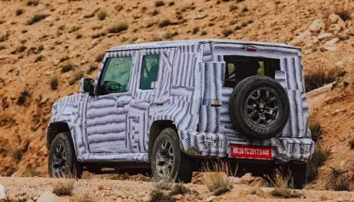 Upcoming 5-door Maruti Suzuki Jimny SUV spotted testing in Ladakh: Watch here