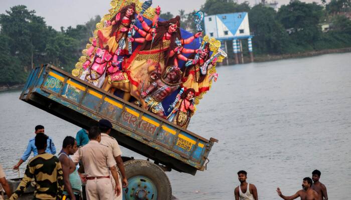 At least eight drown in flash floods during idol immersion in Jalpaiguri