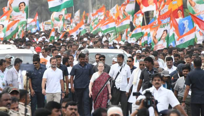 Bharat Jodo Yatra: Sonia Gandhi joins Rahul-led Congress' yatra in Karnakata