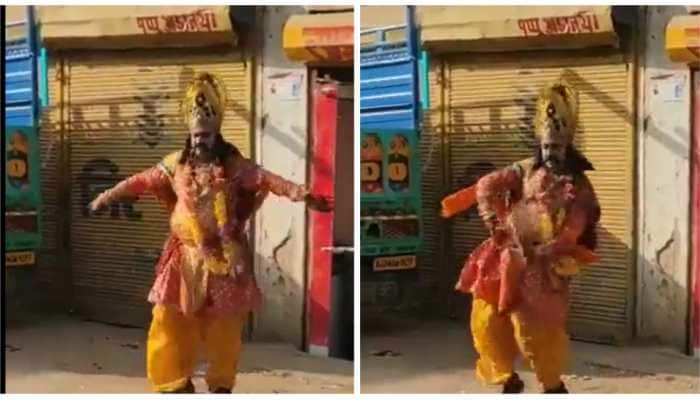 Ravana dancing to a Haryanvi song is unmissable - WATCH