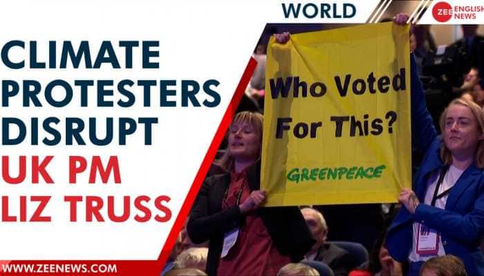 Greenpeace Climate protesters disrupt UK PM Liz Truss; get evicted, Deets here