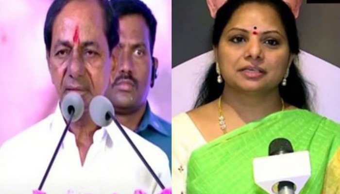 Rift within TRS? KCR's daughter SKIPS national party launch, triggers rumours