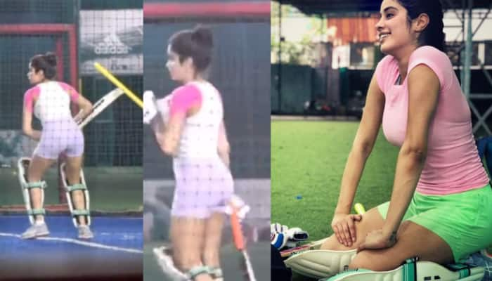 Jahnvi Kapoor BRUTALLY trolled after she hits cricket nets session for upcoming film Mr &amp; Mrs Mahi - WATCH