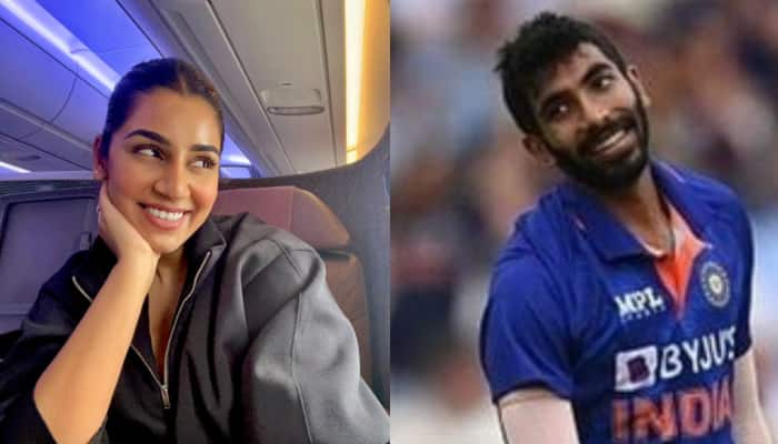 Mrs Jasprit Bumrah, Sanjana Ganesan, headed to T20 World Cup 2022, fans say &#039;husband ko bhi le jaate&#039;