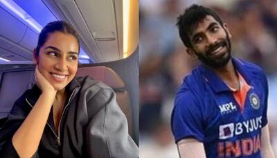 Mrs Jasprit Bumrah, Sanjana Ganesan, headed to T20 World Cup 2022, fans say 'husband ko bhi le jaate'