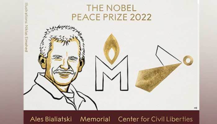 Ales Bialiatski, Russia&#039;s Memorial, Ukraine&#039;s Center for Civil Liberties win 2022 Nobel Peace Prize