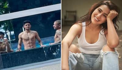 Shubman Gill flaunts his abs, fans remind him of alleged girlfriend Sara Ali Khan - check here