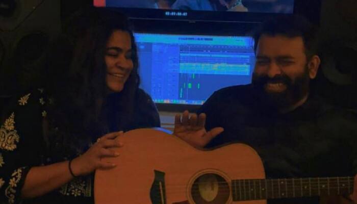 Ashwiny Iyer Tiwari meets &#039;Faadu&#039; music director Santhosh Narayan; pens down adorable note