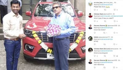 Anand Mahindra takes delivery of his 2022 Mahindra Scorpio-N, asks Twitter users to name the SUV