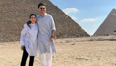 Anil Kapoor drops romantic PICS with wife Sunita from Egypt trip, see how their daughters reacted!