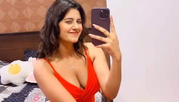 700px x 400px - After MMS scandal, Kacha Badam girl Anjali Arora MASSIVELY trolled for  flaunting her cleavage in a sexy red dress - Watch | People News | Zee News