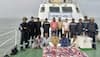 Heroin worth Rs 350 crore seized from Pakistani boat off Gujarat coast, six held