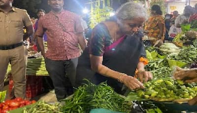 FM Nirmala Sitharaman buys vegetables in Chennai amid inflation