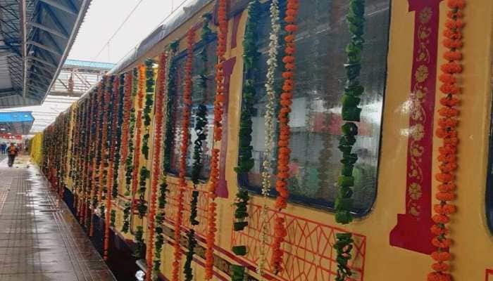 India's most luxurious train 'Palace on Wheels' makes a COMEBACK after 2 years, Rajasthan CM Ashok Gehlot flags off