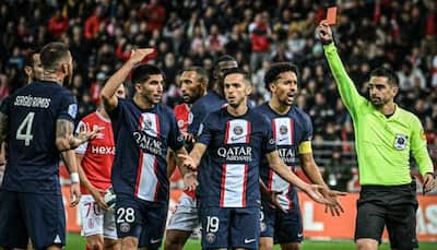 Lionel Messi-less PSG settle for 0-0 draw against Reims as Sergio Ramos registers 28th career Red Card