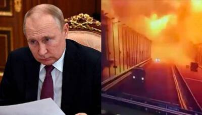 'This is a terrorist attack': Putin blames Ukraine for Crimea bridge explosion