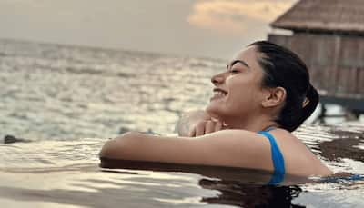 'Pushpa' actress Rashmika Mandanna slips into swimsuit, enjoys herself in pool in Maldives: PIC