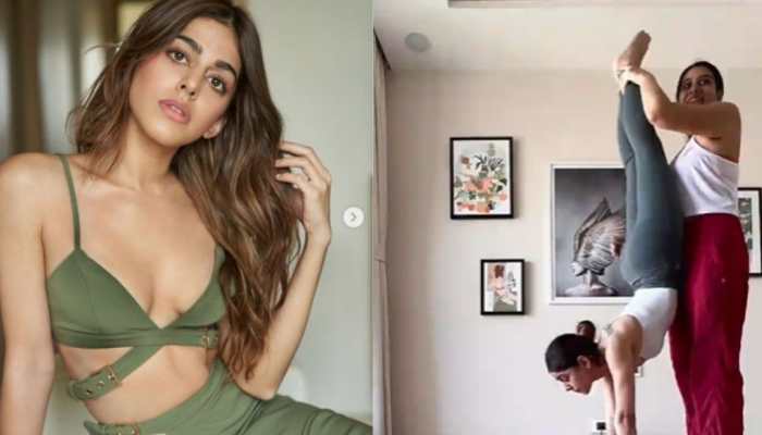 Alaya F shares her Yoga session, fans are SHOCKED-Watch Alaya F shares her Yoga session, fans are SHOCKED-Watch