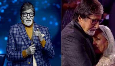 KBC 14: Jaya Bachchan sits on the hot seat and asks Big B tricky question- WATCH