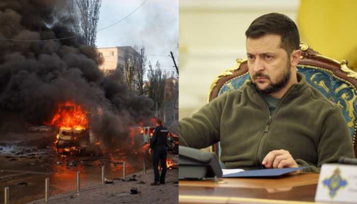 'They are trying to wipe us off the face of earth': Zelenskiy after Ukraine cities hit by Russian missiles