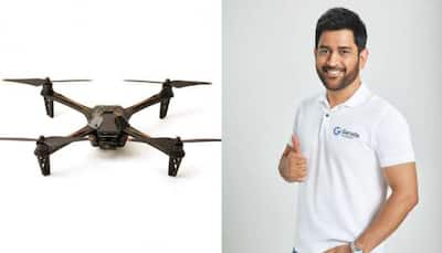 MS DHONI Launches 'DRONI - Made in India' consumer camera Drone Manufactured by Garuda Aerospace