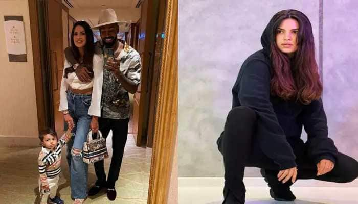 Team India all-rounder Hardik Pandya celebrates his 29th birthday on Tuesday (October 11). Hardik is married to model and Bollywood starlet Natasa Stankovic and have a son together named Agastya. (Source: Twitter)