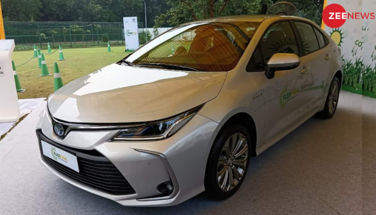Nitin Gadkari launches Toyota Corolla Altis Hybrid Ethanol-ready flex fuel  vehicle | Auto News | Zee News