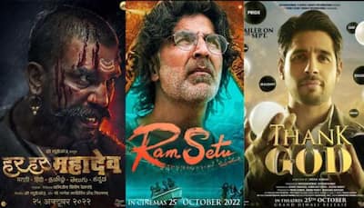 Har Har Mahadev, Ram Setu and Thank God all set to clash at the box office