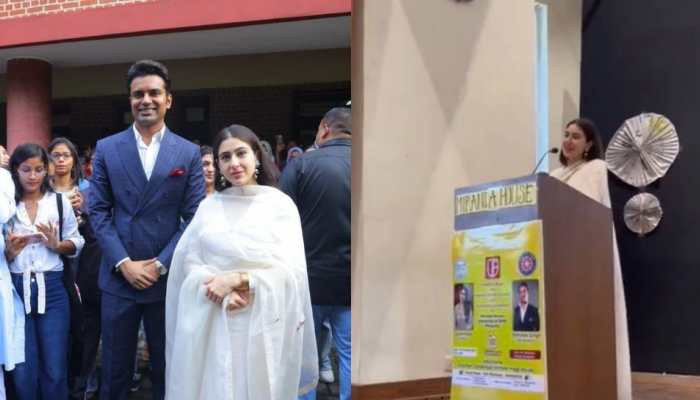 Sara Ali Khan joins ‘No Shame Movement’, raises awareness on non-consensual media sharing with IAS officer &amp; actor Abhishek Singh 